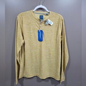 Men's Yellow Long Sleeve Shirt